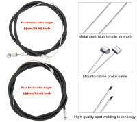 Juego de pinzas de frenos de bicicleta, se adapta a la bicicleta para niños, el arco de las trenzas es de aproximadamente 65-80mm, largo alcance, juego de frenos de pinza C trasera y delantera, se adapta al freno en forma de C de bicicleta para niños - details 4