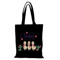 Bolsos de señora de dibujos animados, regalos de Navidad, bolso de hombro para mujer, bolso de mano a la moda para hombre, bolsos nuevos, compras ecológicas, compras, tela de playa, lona - details 8