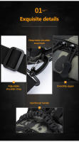 Mochila de pesca de gran capacidad para hombre, bolsa táctica Molle para senderismo, Camping, con caña de fundición de señal láser - details 3