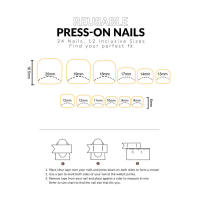 Uñas artificiales de lentejuelas de estilo simple cuadrado para mujer - details 3