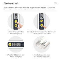 Filtro Digital de pureza de calidad del agua, medidor TDS con pantalla LCD, probador TDS 0-9999 PPM, diseño de pluma de temperatura para acuarios hidropónicos - details 16