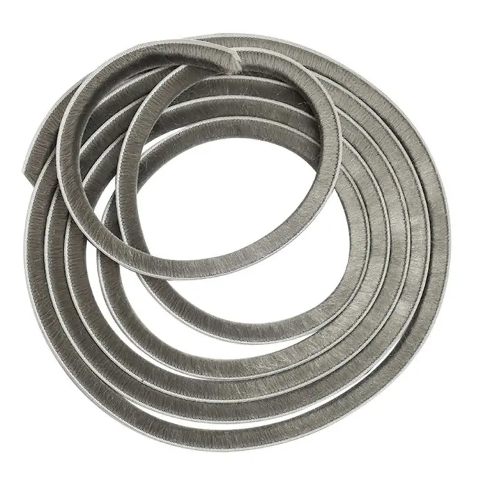 Tira de sellado para puertas correderas, sello aislante autoadhesivo, 5M x 0,9 cm - 1