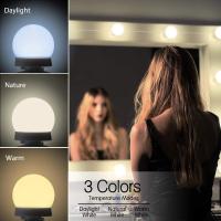 Bombillas LED para espejo de maquillaje, luces de tocador con USB, 12V, iluminación regulable para tocador de baño - details 1