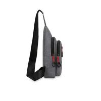 Bolso de pecho Simple Glow para hombre, bolso cruzado de nailon multifuncional de gran capacidad, bolso de hombro impermeable para viaje y ciclismo - details 7
