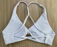 Sujetadores deportivos acolchados con giro frontal para mujer, camiseta corta sin mangas para yoga, sujetador de gimnasio para entrenamiento cruzado en la espalda - details 20
