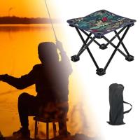 Mini taburete plegable ligero, silla de pesca para salón, reposapiés para patio, VIE, picnic, caminar, senderismo, festival - details 1