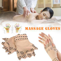 Guantes de compresión para artritis, manoplas magnéticas para terapia de salud sin dedos, soporte deportivo para la muñeca - details 3