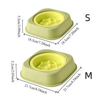 Comedero lento creativo antiasfixia para perros, cuenco de alimentación de cerámica antideslizante para gatos, bandeja de comida para gatitos de Color sólido para interiores - details 0