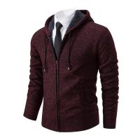 Jersey de punto para hombre, cárdigan, suéter de lana, chaqueta casual cómoda y cálida. - details 35