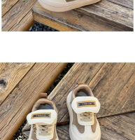 Zapatos de tablero para niños primavera y otoño nuevos zapatos deportivos antideslizantes para niños zapatos de entrenamiento moral para niños medianos y pequeños zapatos casuales de suela suave para niños de moda - details 8