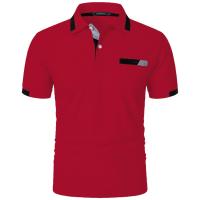 Camisa Polo Para Hombre Verano Manga Corta Clásica Con Botones Ajustada Ligera Transpirable Moda Streetwear Polyester - details 11