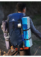 Mochila de escalada para acampar con cubierta para lluvia, gran capacidad, deportes al aire libre, senderismo, montañismo, paquete de hidratación - details 20