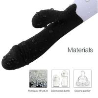 Vibrador de Conejo Leten Estimulador de Clítoris y Punto G Silicona Dildo para Masaje Vaginal - details 5