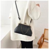 Nueva Bolsa de Concha 2025 Patrón de Lichi, Clip de Cadena, Bolso de Mano para Mujeres Sencillas - details 27
