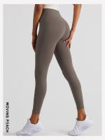 Pantalones largos de Yoga para mujer, pantalones deportivos ajustados, BLB, melocotón móvil - details 10