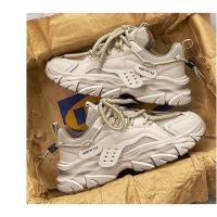Zapatos De Deporte Para Hombre Moda Callejera Ligeros Y Cómodos Zapatillas De Gimnasio Con Cordones Blanco Plataforma Entrenadores - details 8