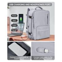 Mochila para maleta de cabina Ryanair para mujer, equipo de mano impermeable con USB - details 46