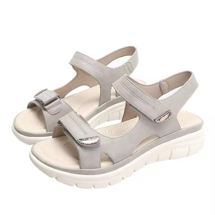 Sandalias de tacón alto con cuña de verano para mujer - 1