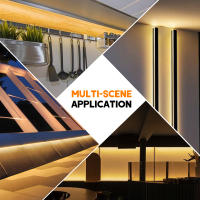 Tira de luces Led WIFI, tira de luces Led COB de alto brillo de 220V, cinta Flexible impermeable IP65 para iluminación de jardín al aire libre de habitación - details 9