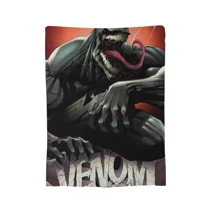 Venom Here To Stay manta de franela suave para sofá, cama, dormitorio, regalo para niños y adultos - 1