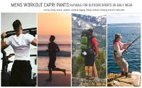 MAGCOMSEN Pantalones cortos de verano para hombre, ligeros y de secado rápido para senderismo - details 1