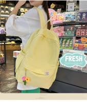 Mochila Impermeable de Nylon para Mujer Bolsa de Viaje Femenina Mochila Escolar para Niñas Adolescentes Bolsa de Libros de Color Sólido - details 3