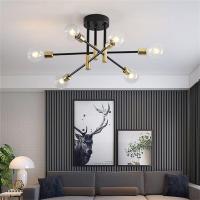 Lámpara Moderno Originalidad Minimalismo Candelabro Restaurante Sala de estar Cocina Oficina Decoración 50 cm - (Blanco) - details 28