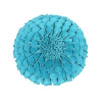 Fundas de cojín de flores 3D de estilo clásico, fundas de almohada decorativas hechas a mano para sofá, sofá, dormitorio, sala de estar, 18x18 pulgadas, 1 unidad - details 10