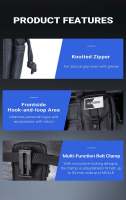 Bolsa de Utilidad Nextorch V13 para Linterna con Dual Compartimento Adecuada para Ancho de Cinturón ≤ 55mm Tamaño 150 × 170 × 150mm Material Nylon Fibra de Vidrio - details 2