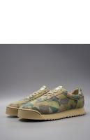 Zapatos hechos a mano de piel de vaca de primera capa con plataforma retro de camuflaje Forrest Gump - details 28