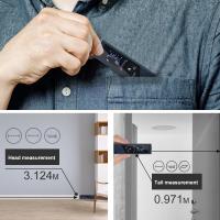 Medidor de distancia láser de nivel Digital, telémetro portátil de carga Usb, regla de medición infrarroja, 40M - details 8