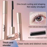 Mascara de Volumen Extra 4D A prueba de agua, Duración Larga, Curla Hipércurlada, Alargamiento de Pestañas Negro Marrón Sin Manchas, Aromaterapia y Fragancia para el Hogar - details 3