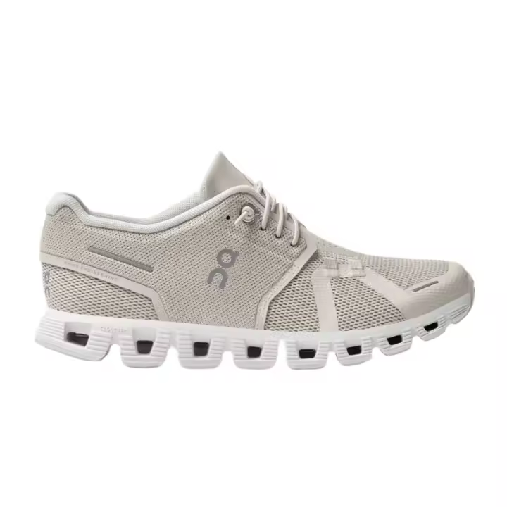 Zapatillas Gris Running Cloud 5 Blanco Perla - 1