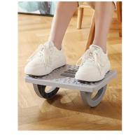 Reposapiés de swing debajo de la mesa durante el trabajo reposapiés ergonómico cómodo con reposapiés de masaje de pies para la o - details 8