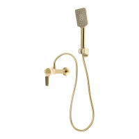 Grifo de ducha de mano, para bañera, ducha de pared,juego de ducha con soporte y manguera de ducha de 1,5m - details 3