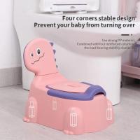Orinal de entrenamiento para bebé, asiento de dinosaurio de dibujos animados, especial para niños y niñas - details 3