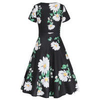 2025 Primavera/Verano Nuevo vestido francés para mujer con falda con vuelo grande - details 64