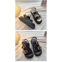 Sandalias de Mujer 2025 Estilo Gladiador con Tirantes Metálicos Planos Antideslizantes para Verano - details 14
