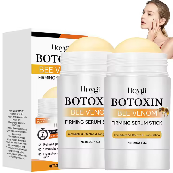 2 uds Botox Bee Venom Serum Stick, crema reafirmante avanzada para reducir las arrugas, levanta, rellena y reafirma la piel, reduce las arrugas y las finas - 1