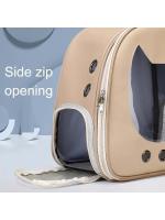 Mochila de Viaje Portátil para Mascotas Pet One Bolsa de Llevamiento Transparente y Respirable para Gatos y Perros Pequeños Equipo de Mascotas al Aire Libre - details 6