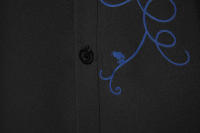 Camisa de Manga Larga con Estampado de Flor Camisas Casuales para Hombres en Otoño - details 24