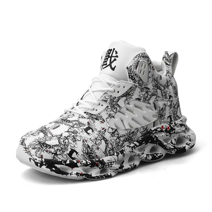 Zapatillas de Correr Ligeras y Transpirables Comodidad en cada Paso para Caminar y Jogar al Aire Libre Diseño de Graffiti Distintivo - 1