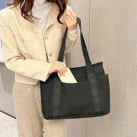 Bolso de Mano de Nylon para Mujer 2025 Bolso Sólido de Color para Ir al Trabajo, Bolso de Ocio Grande Capacidad - details 20