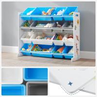 Estantería de Juguetes de 4 Niveles Organizador de Juguetes de Plástico para Niños con 16 Cajones - details 7