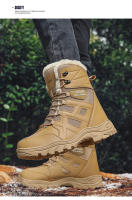 Botas de algodón de gran tamaño, zapatos de algodón gruesos y cálidos - details 11