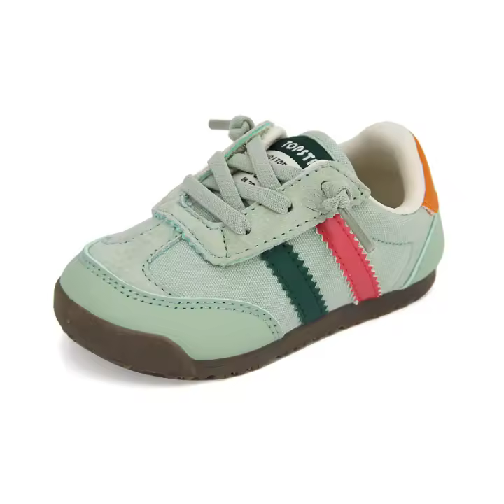 Nuevos zapatos de tablero para niños y niñas, Velcro, lona, deportes, correr - 1