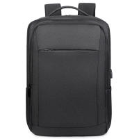 Mochila De Negocios impermeable para hombre, morral de viaje para ordenador portátil con puerto de carga USB, gran capacidad, 15,6 pulgadas - details 1