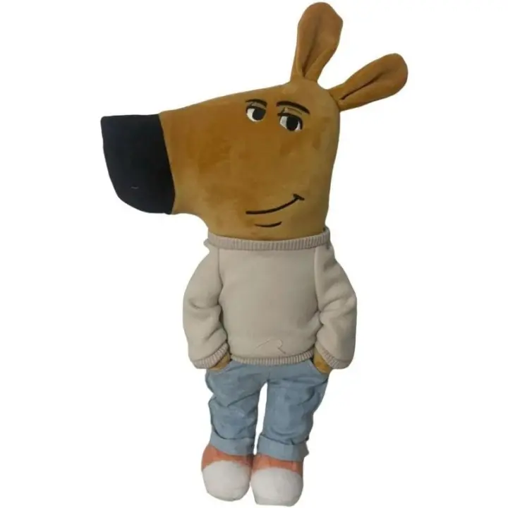 Chill Guy Peluche Chill Guy Animales de peluche Animal ultra suave de peluche Just A Chill Guy Meme Perro Animales de peluche Divertido Chill Guy Meme para novia Niño en cumpleaños Día de San Valentín - 1
