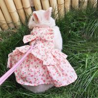 Conjunto de Correa de Arneses Suave Floral para Mascotas Pequeñas Ideal para Conejos, Hamsters, Chinchillas Correa de Pecho para Viajes - details 10