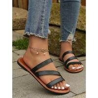 Zapatillas de Verano para Mujer Pantuflas Planas de Moda - details 2